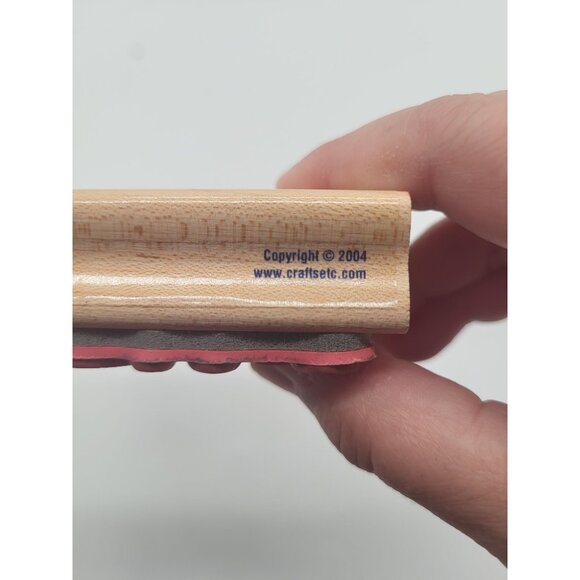 Stampabilities 2004 Swirls & Curls PR1002 Wood Rubber Stamp Scrapbooking Craft - Picture 6 of 10